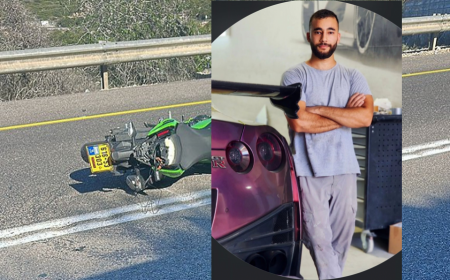 مصرع محمد نعمه من ديرالاسد بحادث طرق